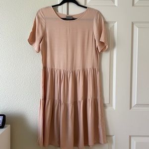 ASOS peach dress